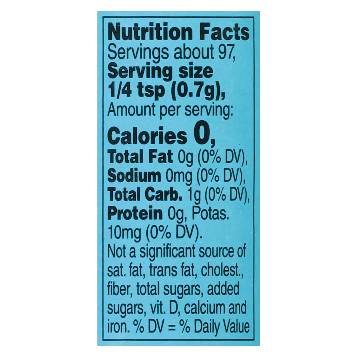 Dash Salt-Free Seasoning Blend